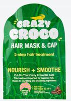 Zabieg Odżywiający Na Włosy - Maska + Czepek Wyciąg Z Kawy 30Ml Crazy Croco