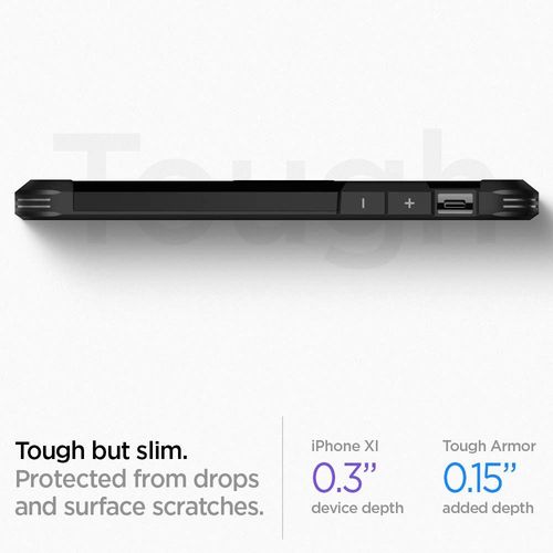 Spigen TOUGH ARMOR iPhone 11 czarny na Arena.pl