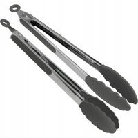 Szczypce kuchenne silikonowe 28.5 cm VERGIONIC do smażenia i grilla