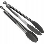 Szczypce kuchenne silikonowe 28.5 cm VERGIONIC do smażenia i grilla