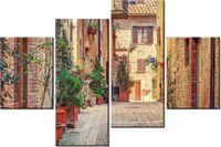 140CM 70 OBRAZ STARA ALEJKA TOSKANII ŚCIENNY