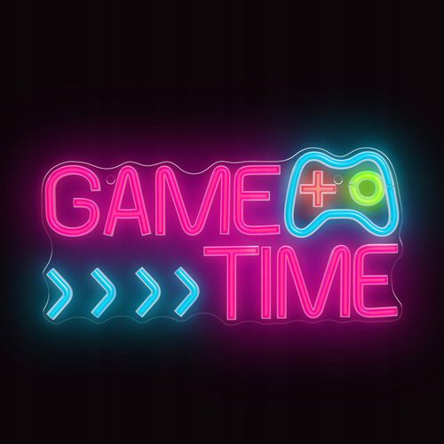 Forever Light Neon PLEXI LED GAME TIME multikolor FPNE34 na Arena.pl