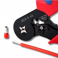 ZACISKARKA PRASKA DO KONEKTORÓW Szczypce PRZEWODÓW KABLI 1200szt 0,25-10mm