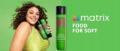 Matrix food for soft Zestaw nawilżający do włosów Szampon 300 Odżywka 300ml na Arena.pl