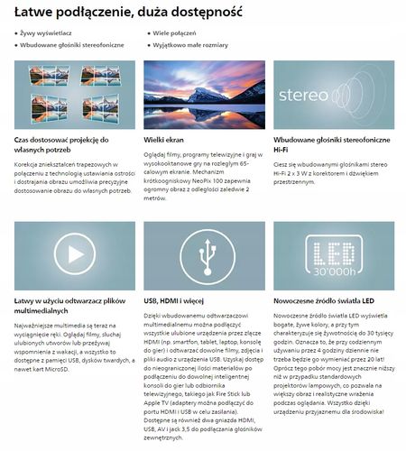 Projektor PHILIPS NeoPix 100 NPX100/INT na Arena.pl