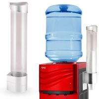 Szary klasyczny dyspenser na kubki ViO C1 - Podajnik kubków do wody