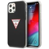 Etui Guess do iPhone 12, iPhone 12 Pro, Czarny