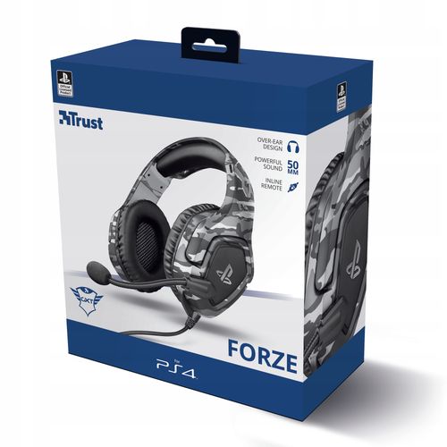 Headset Trust GXT 488 Forze-G PS4 szary na Arena.pl