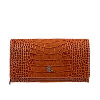 Portfel damski Canaletto ze skóry z wzorem krokodyla – ochrona RFID i wyjątkowy styl PD1634s262 RFID