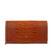 Portfel damski Canaletto ze skóry z wzorem krokodyla – ochrona RFID i wyjątkowy styl PD1634s262 RFID