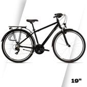 Rower trekkingowy męski KROSS Trans 1.0 ALT rama aluminium 19" BAGAŻNIK