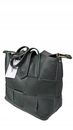 Torebka Damska Skóra Naturalna Cheval Firenze Włochy Na Ramię 31 X25 X14 Cm na Arena.pl