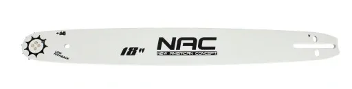 PROWADNICA DO PIŁY 18" NAC + ŁAŃCUCH ORYGINAŁ zdjęcie 2