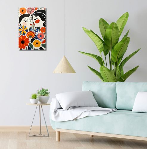 Obraz 30x50cm Kwiatowy Romans na Arena.pl