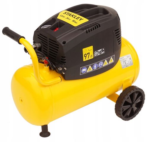 STANLEY KOMPRESOR BEZOLEJOWY SPRĘŻARKA 24L 10bar na Arena.pl