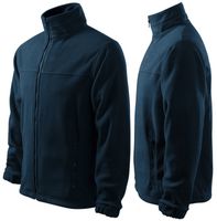 CIEPŁY POLAR MĘSKI ROZPINANY GRANATOWY BLUZA ROBOCZA POLAROWA SPORTOWA