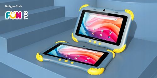 Tablet dla dzieci edukacyjny Kruger&Matz 7" FUN 708 3/32GB WiFi Android 13 na Arena.pl