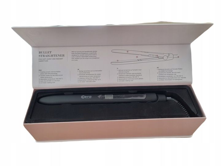 Profesjonalna prostownica CERA BULLET super loki zdjęcie 2