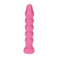 dildo analne gaio z kulkami toyz4lovers różowe 13 cm
