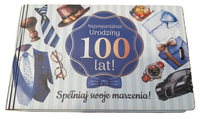 pudełko na pieniądze 16 x 9,5cm banknotówka na 100 lat pan gadżet