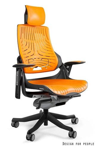 FOTEL OBROTOWY WAU CZARNY ELASTOMER MANGO na Arena.pl