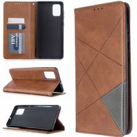 ETUI Z KLAPKĄ ZAPS ORIGAMI DO GALAXY A71 + SZKŁO