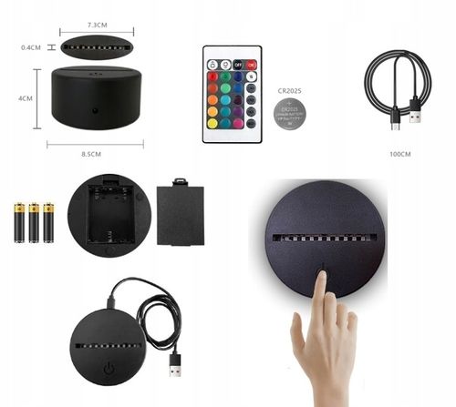 Lampka Plexido Statuetka Led Pamiątka Pierwsza Komunia Święta Jezus na Arena.pl