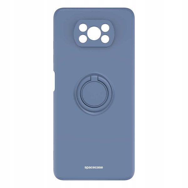 Spacecase Silicone Ring Poco X3 Pro/Nfc Blue zdjęcie 5