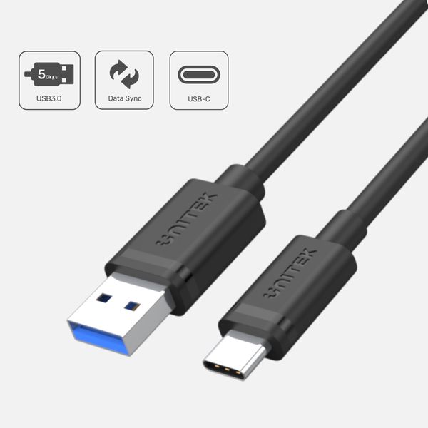 Unitek przewód USB 3.1 typ A - typ C M-M 3 m zdjęcie 7