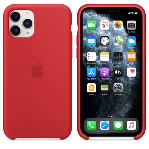 Silikonowe etui do iPhone’a 11 Pro Max – (PRODUCT)RED na Arena.pl