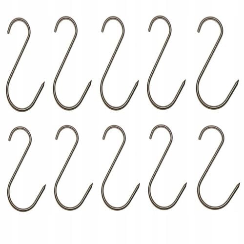 Hak haczyk wędzarniczy do wędzenia wędlin fi 5mm S/14,5cm 10 sztuk ZUT na Arena.pl