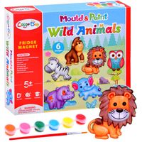 ZWIERZĘTA ZRÓB MAGNES NA LODÓWKĘ  SAFARI