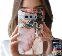 ETUI DO SAMSUNG GALAXY S10E - ELEGANCKI MARMUREK MODNE WZORY + FOLIA