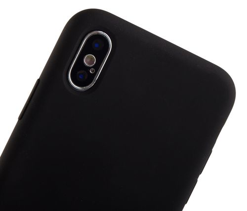 GUESS SILICONE CASE - iPhone XS Max - BLACK na Arena.pl