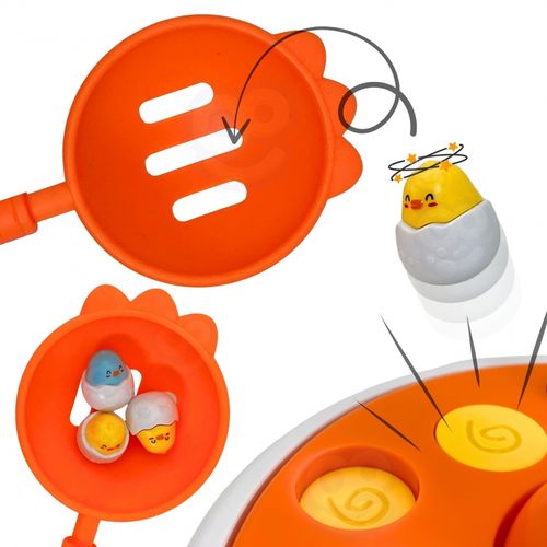 WOOPIE Gra Zręcznościowa Łowienie Kurczaczków 4w1 Katapulta na Arena.pl