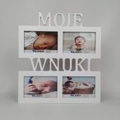 Multirama ramka na zdjęcia z napisem Moje Wnuki 4 zdjęcia