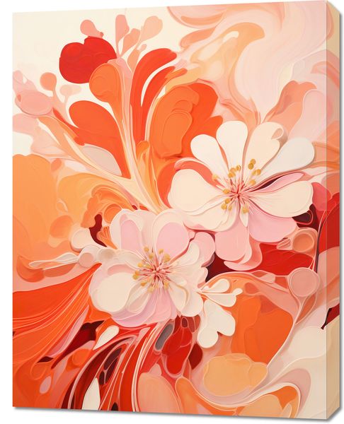 Obraz 70x90cm Taniec Kwiatów zdjęcie 1