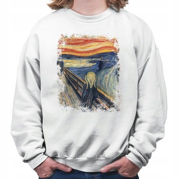 bluza B-B M094 Munch Krzyk zdjęcie 1