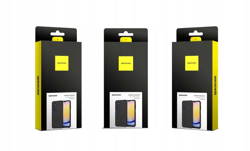 Spacecase Hybrid Mag Galaxy A25 5G Black zdjęcie 11