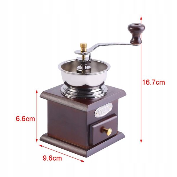 MŁYNEK DO KAWY CIEMNY 214 zdjęcie 10