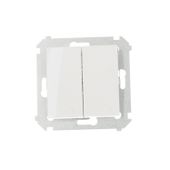 Simon54 Łącznik schodowy podwójny DW6/2.01/11 biały