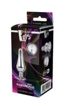 gleaming love silver pleasure plug s