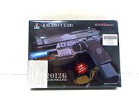Pistolet na kulki światło w pudełku A128 81311
