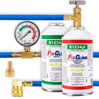 ZESTAW DO NAPEŁNIANIA KLIMATYZACJI R1234YF + 3W1 USZCZELNIACZ