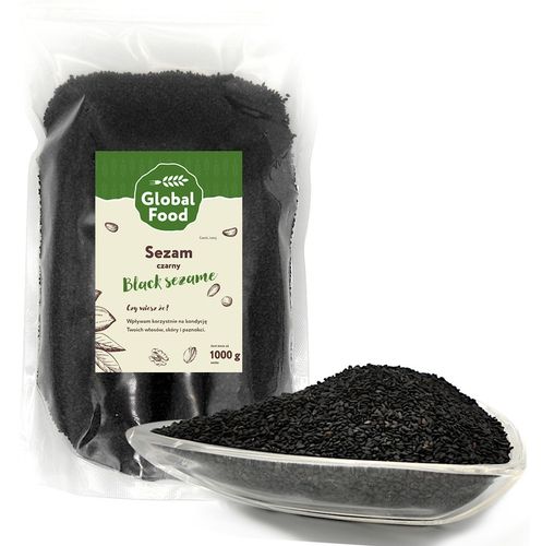 SEZAM CZARNY 1kg (1000g) NATURALNE ZIARNO na Arena.pl