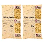 Groch Łuskany POŁÓWKI 1kg (2x500g) Wysoka JAKOŚĆ Produkt NATURALNY