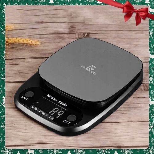 WAGA KUCHENNA ELEKTRONICZNA 5000g 0,1g WYŚWIETLACZ LCD PRECYZYJNA na Arena.pl
