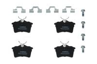 KLOCKI HAMULCOWY TYŁ CITROËN BERLINGO 2012 2013 2014 2015 2016 2017 2018