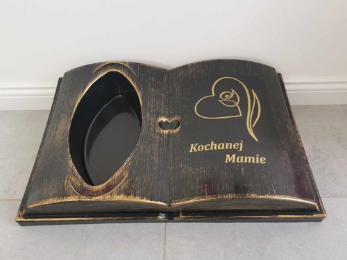 Księga nagrobna grób cmentarz wiązanka stroik Kochanej Mamie Dzień Mamy na Arena.pl