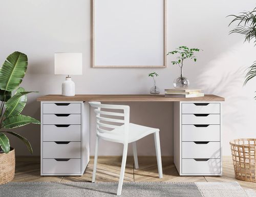 Krzesło Muna białe z tworzywa na Arena.pl